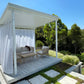 SmartKits Australia Free Standing, Flat Patio Roof- 3m (L) x 3m (W).
