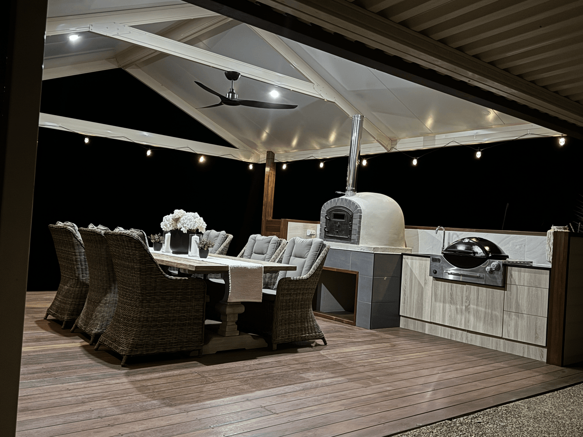 Roof Gable Outdoor Kitchen