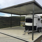 SmartKits Australia Skillion Caravan/Boatport- 10m (L) x 4m (W).