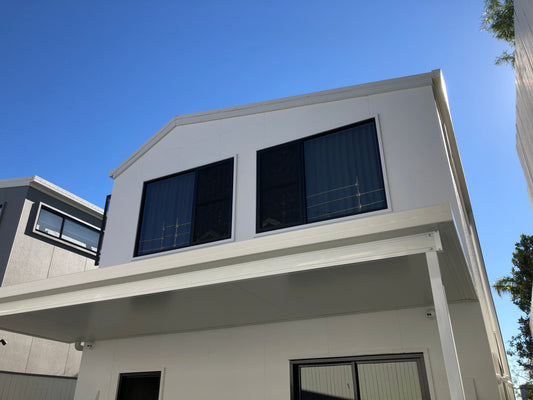 SmartKits Australia Attached, Flat Patio Roof- 5m (L) x 3m (W).