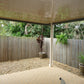 SmartKits Australia Attached, Flat Patio Roof- 9m (L) x 4m (W).