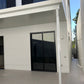 SmartKits Australia Attached, Flat Patio Roof- 9m (L) x 5m (W).