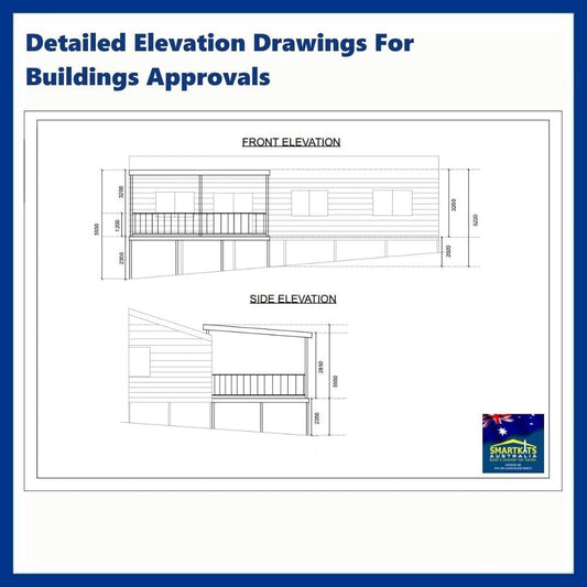 SmartKits Australia Detailed Elevation Drawings for Building Approvals.