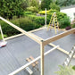 SmartKits Australia Flat Roof Carport-6m x 6m- Double Carport DIY Kit - SUPER SPECIAL