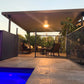SmartKits Australia Free Standing, Flat Patio Roof- 11m (L) x 4m (W).