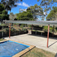 SmartKits Australia Free Standing, Flat Patio Roof- 7m (L) x 3m (W).