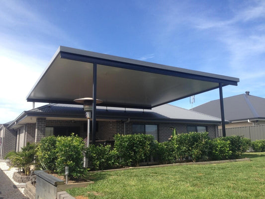 SmartKits Australia Insulated Flyover Roof- 12m (L) x 4m (W).