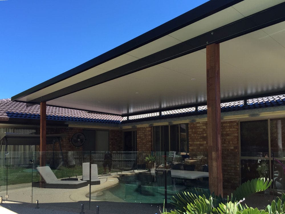 SmartKits Australia Insulated Flyover Roof- 8m (L) x 4m (W).
