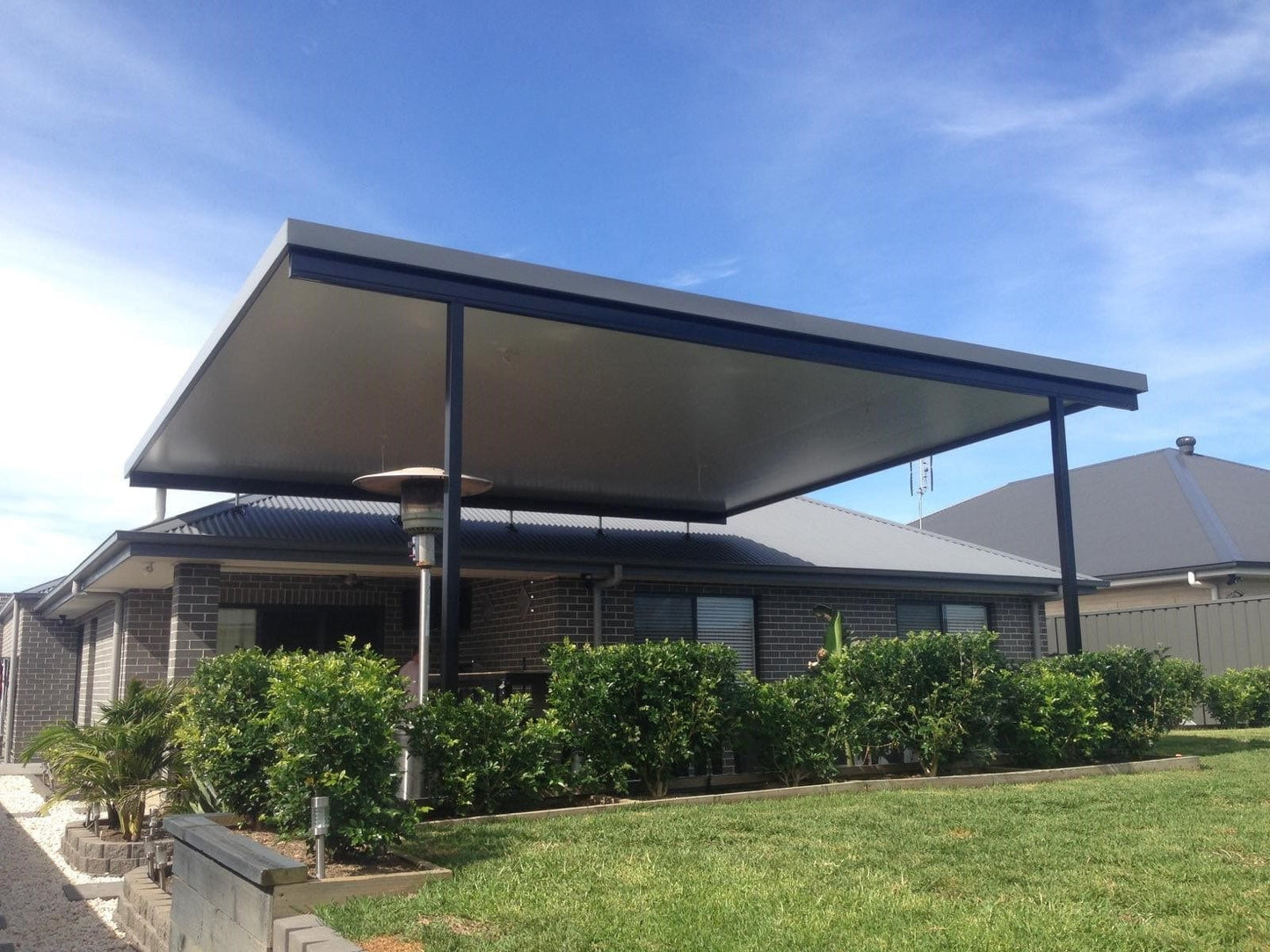 SmartKits Australia Insulated Flyover Roof- 9m (L) x 4m (W).