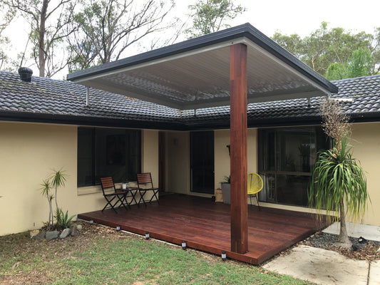 SmartKits Australia Non-Insulated, Flyover Roof- 10m (L) x 4m (W).