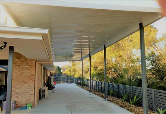 SmartKits Australia Non-Insulated, Flyover Roof- 10m (L) x 4m (W).