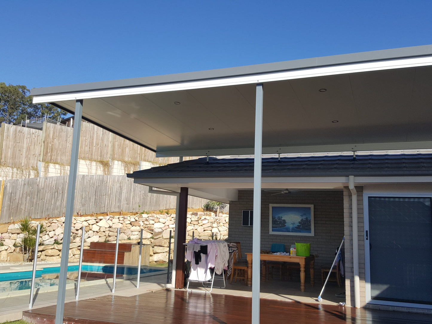 SmartKits Australia Non-Insulated, Flyover Roof- 10m (L) x 4m (W).