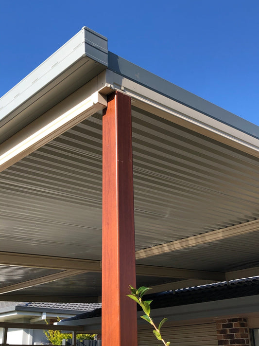 SmartKits Australia Non-Insulated, Flyover Roof- 10m (L) x 6m (W).