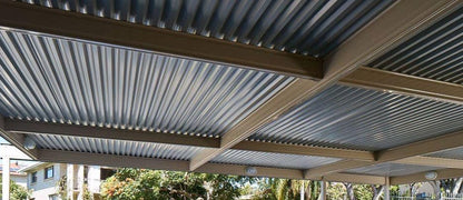 SmartKits Australia Non-Insulated, Flyover Roof- 15m (L) x 5m (W).