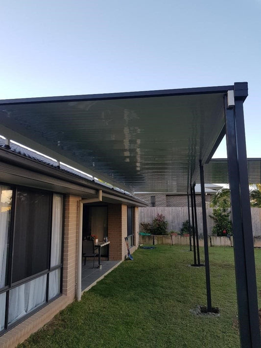 SmartKits Australia Non-Insulated, Flyover Roof- 15m (L) x 5m (W).