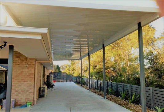 SmartKits Australia Non-Insulated, Flyover Roof- 9m (L) x 4m (W).