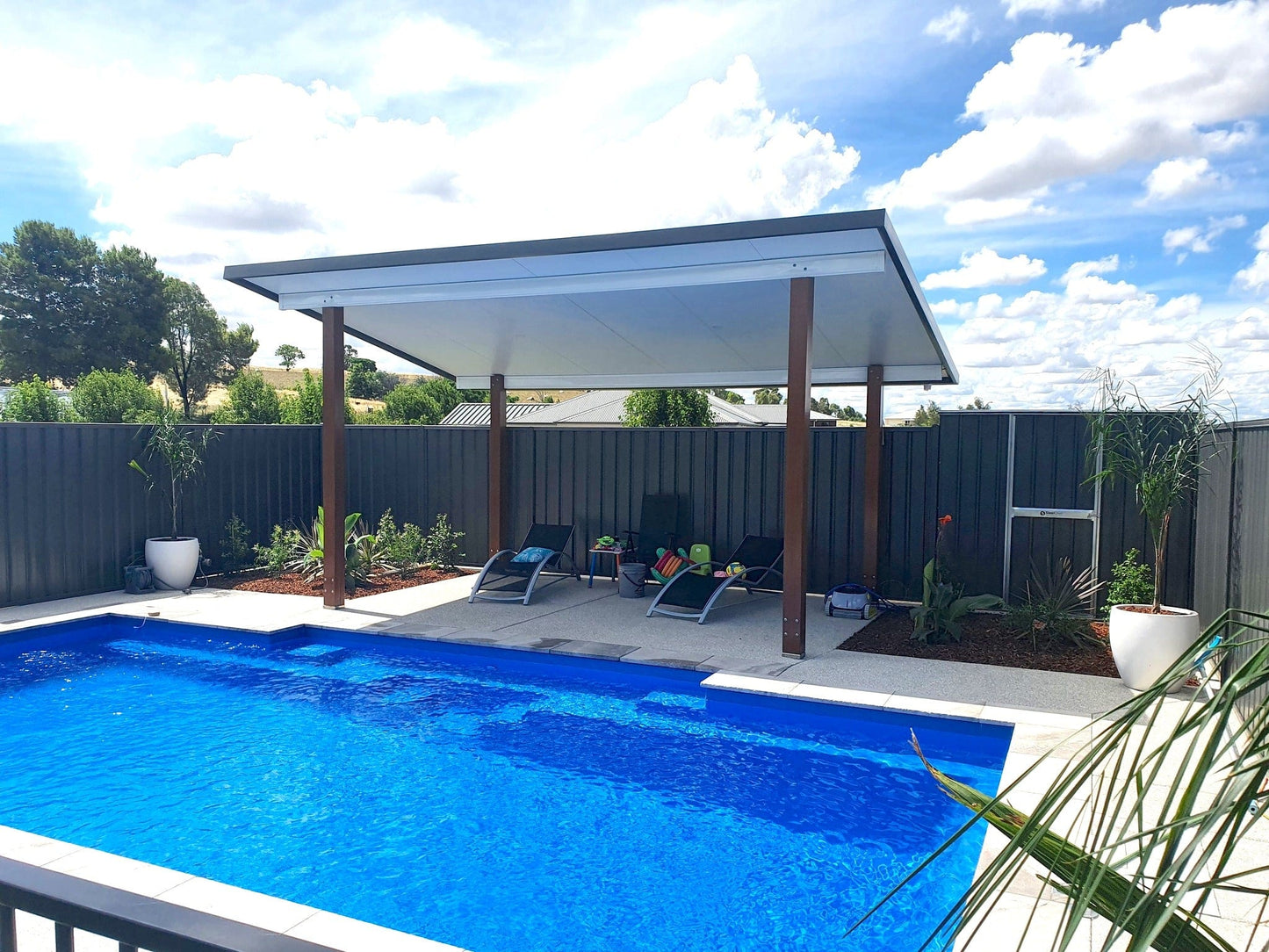 SmartKits Australia Pool Pavilion Free Standing 6M (L) x 4M (W)