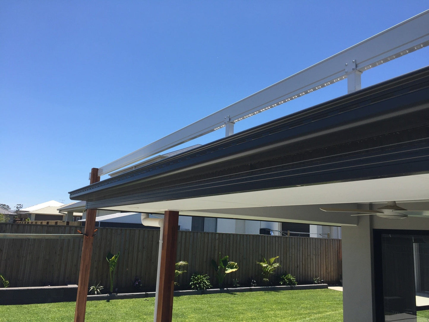 SmartKits Australia Roof Penetration Bracket - 500mm height. Suit metal or tile house roof